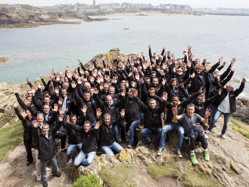 Journée Collaborateurs 100 personnes au Petit Bé Saint Malo